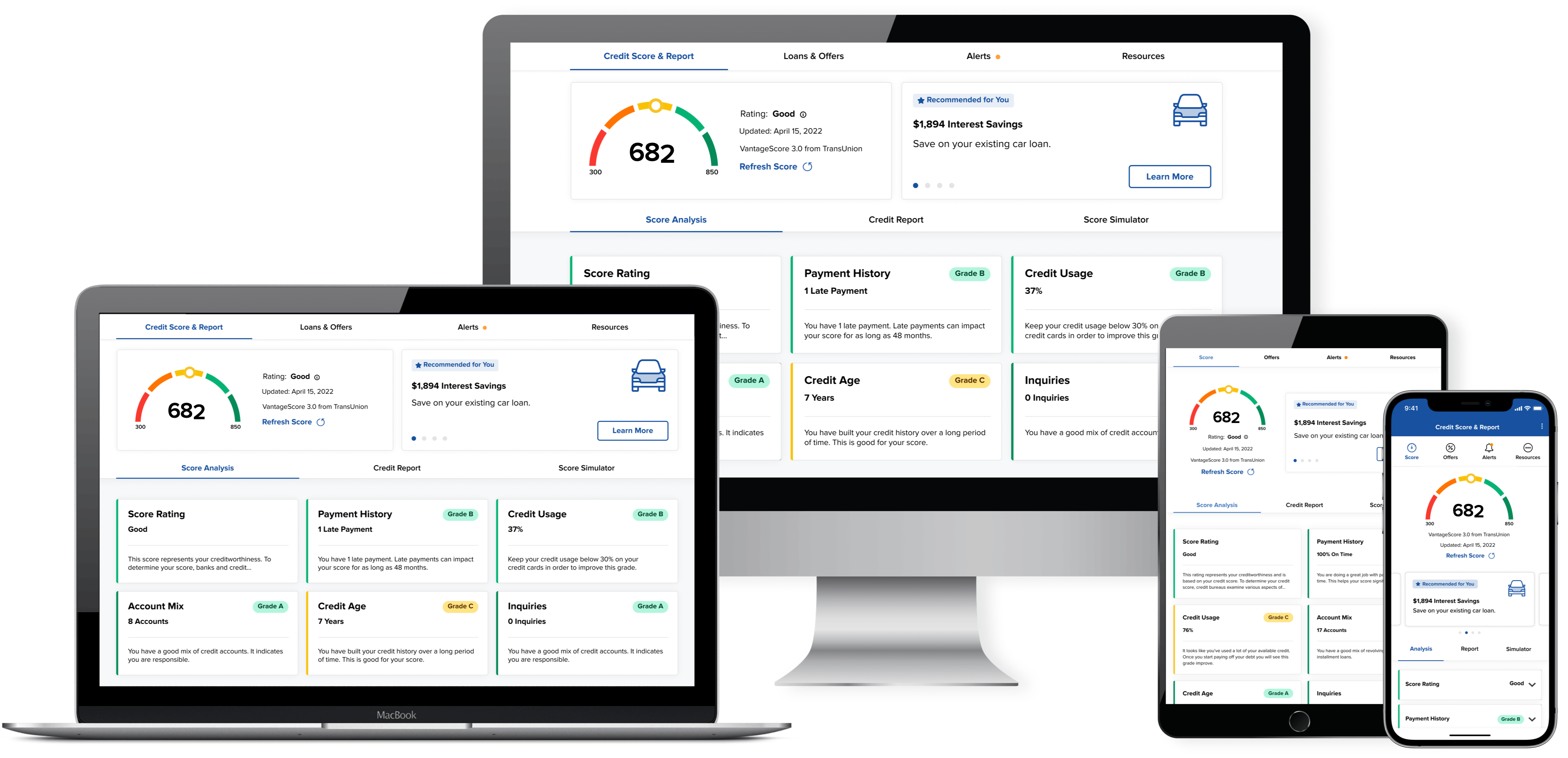 Multi Device_My Credit Score